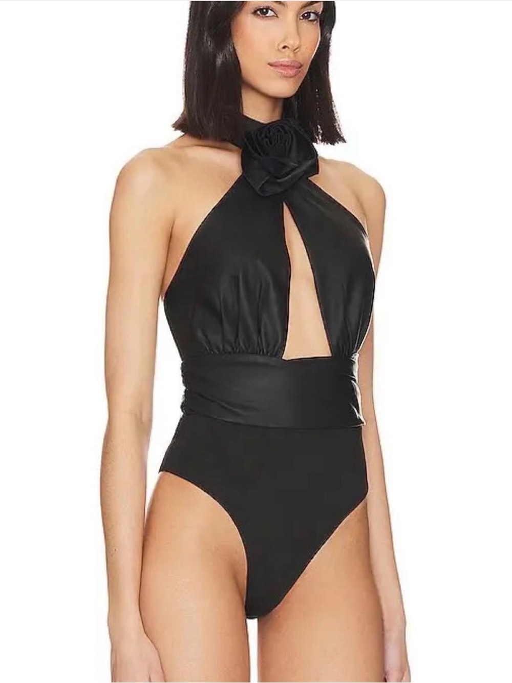 ATOIR Never Let Go Black Halter Bodysuit - XS / US 2 - NWT